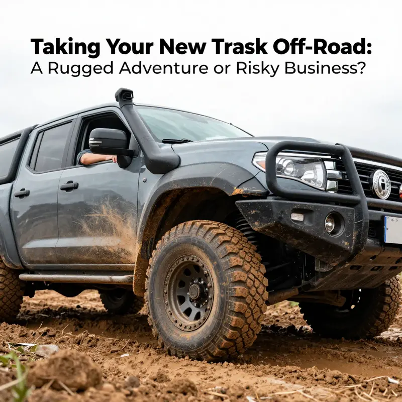 A specialized truck equipped with off-road features, ready for adventure.