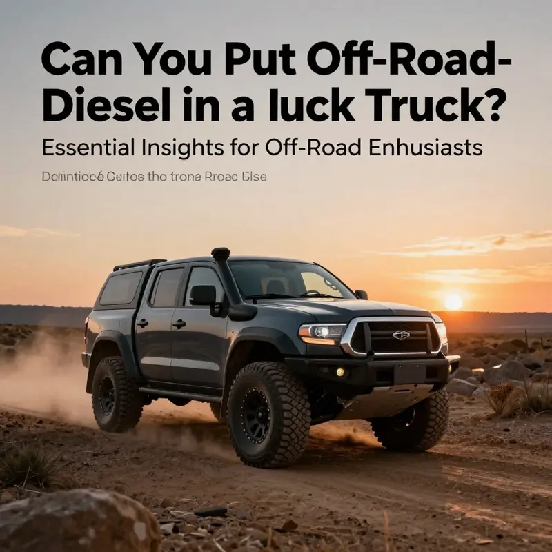 Off-road truck maneuvering through challenging terrain at sunset.