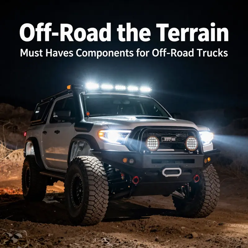 Heavy-duty suspension system designed for extreme off-road performance.