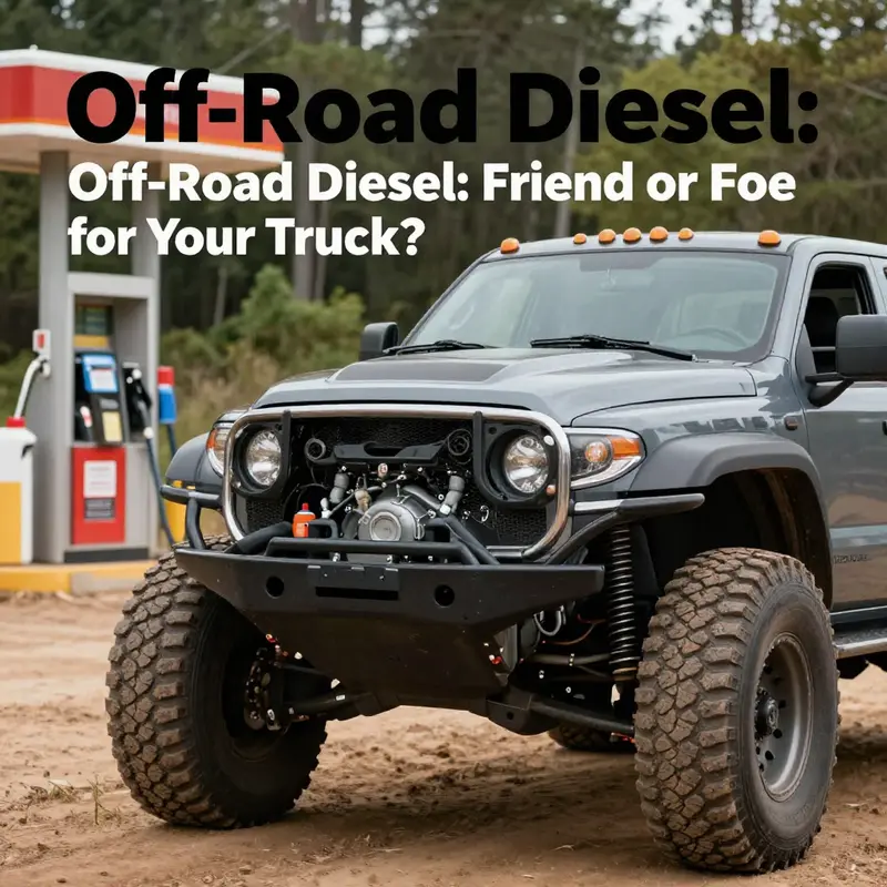 Understanding diesel fuel specifications is crucial for off-road truck enthusiasts.