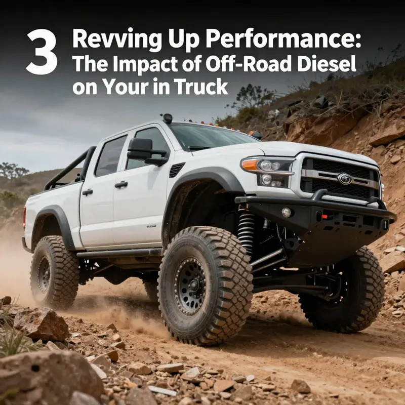 Unleashing the engine’s potential with off-road diesel for superior performance in challenging environments.