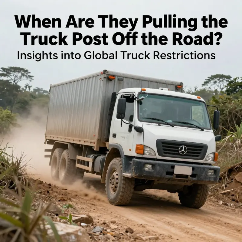 A powerful truck maneuvering through a challenging off-road environment.