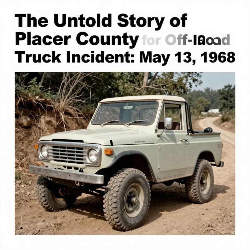 A scenic representation of Placer County, illustrating the environment where the truck incident allegedly occurred.