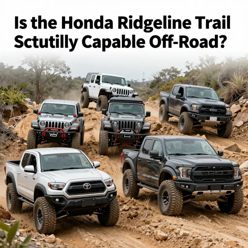 The Ridgeline’s limitations become apparent on challenging terrains.