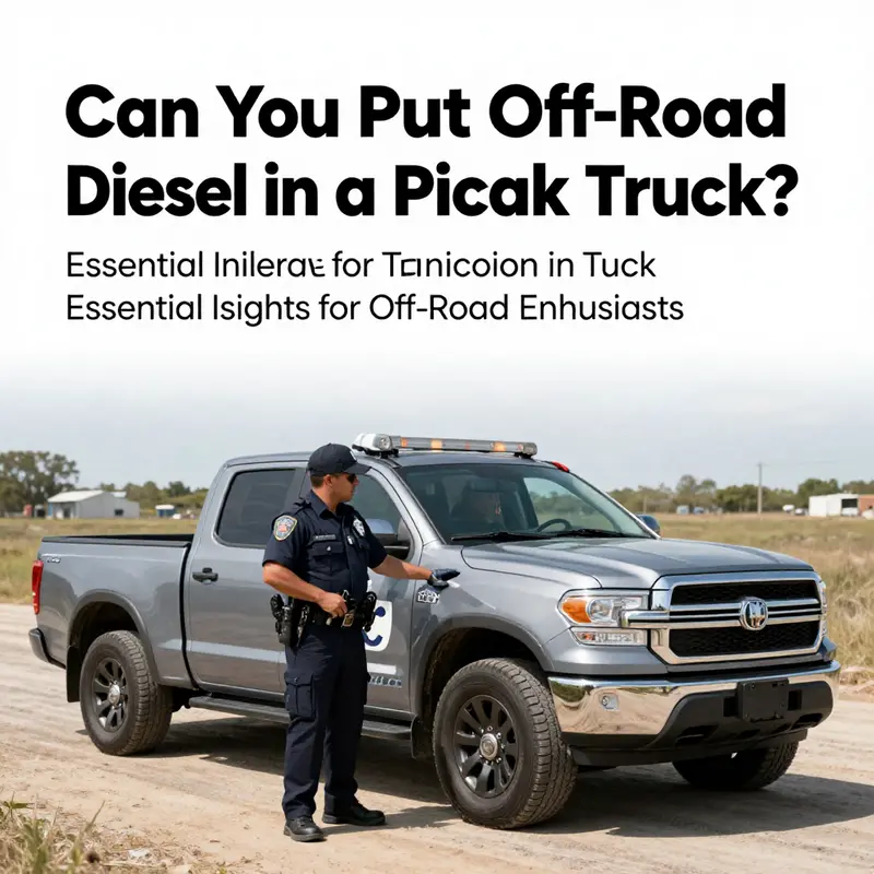 Legal implications of using off-road diesel explored.