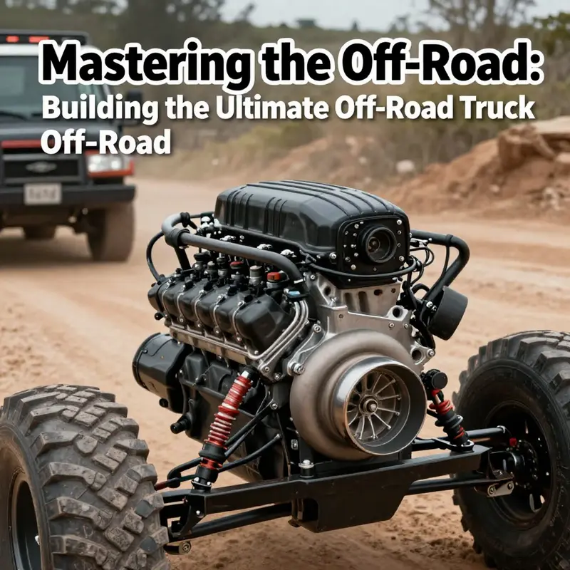 A robust turbocharged engine designed for extreme off-road capabilities.