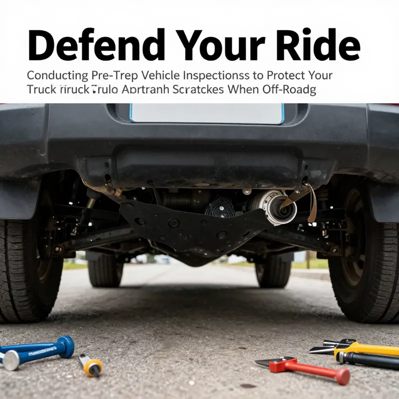 An off-road truck equipped with protective coverings and skid plates ready for adventure.