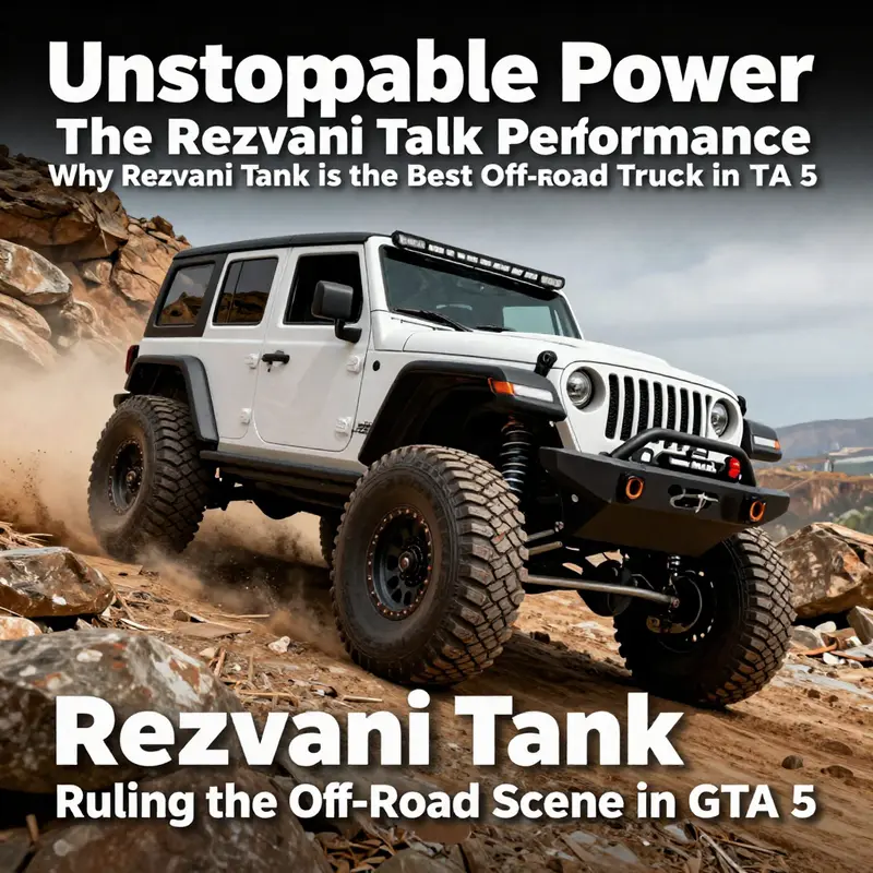 The Rezvani Tank conquering rugged landscapes with unrivaled performance.