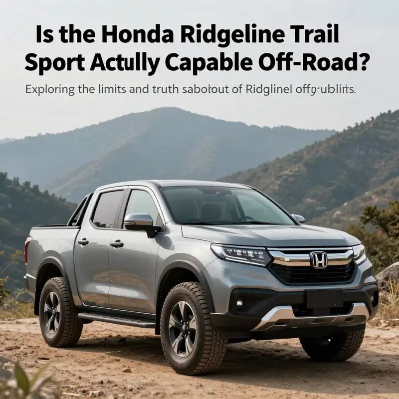 Honda Ridgeline parked against a dramatic mountain backdrop, symbolizing its versatility.