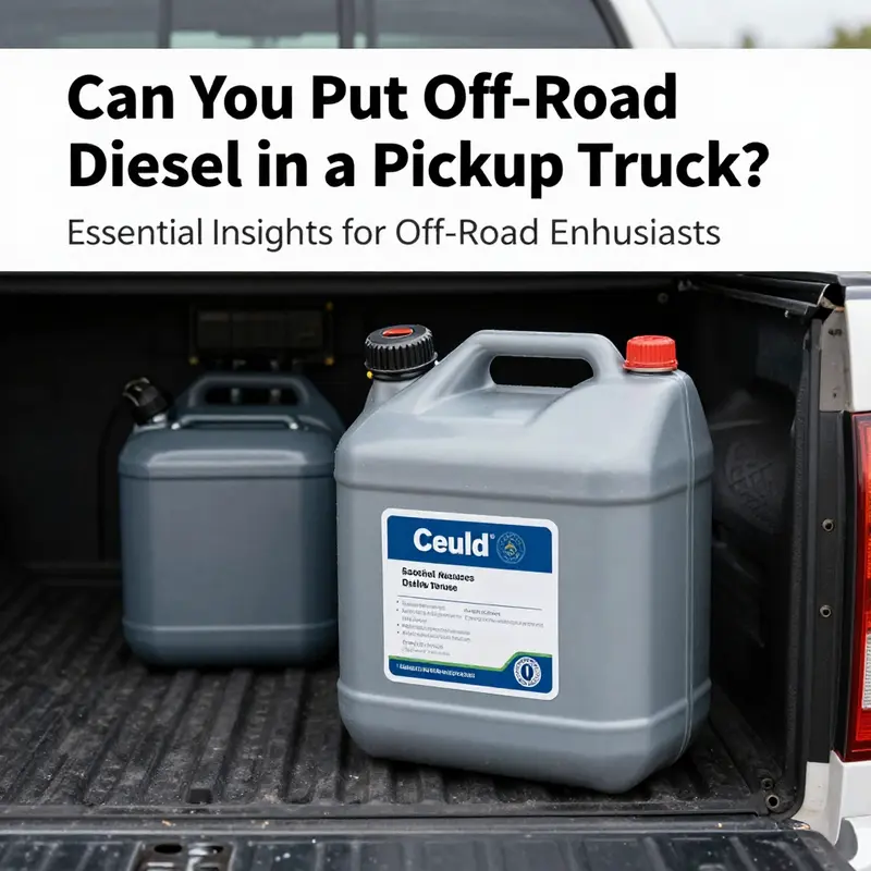 Legal implications of using off-road diesel explored.