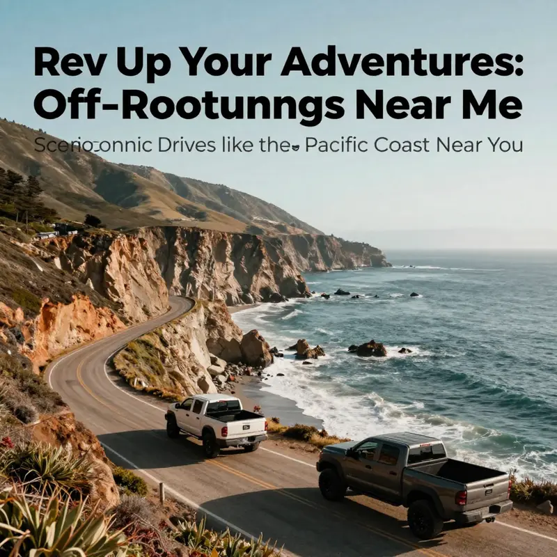 A glimpse of the breathtaking Pacific Coast Highway where adventure meets stunning scenery.