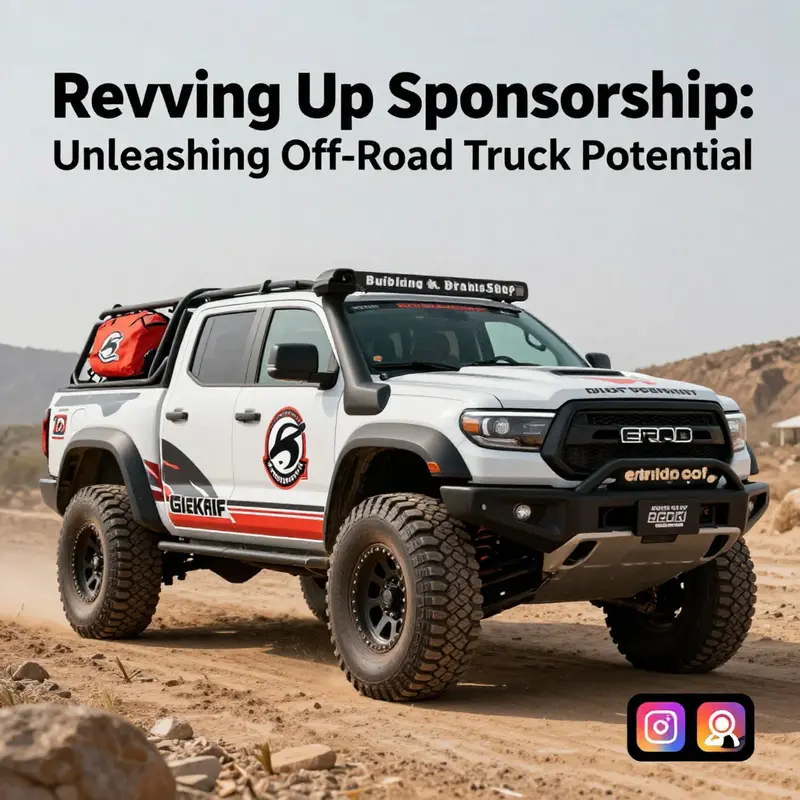 Media coverage elevates off-road truck visibility and attracts potential sponsors.