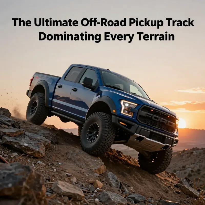 The Ford F-150 Raptor showcasing its extraordinary climbing ability over a rocky terrain.