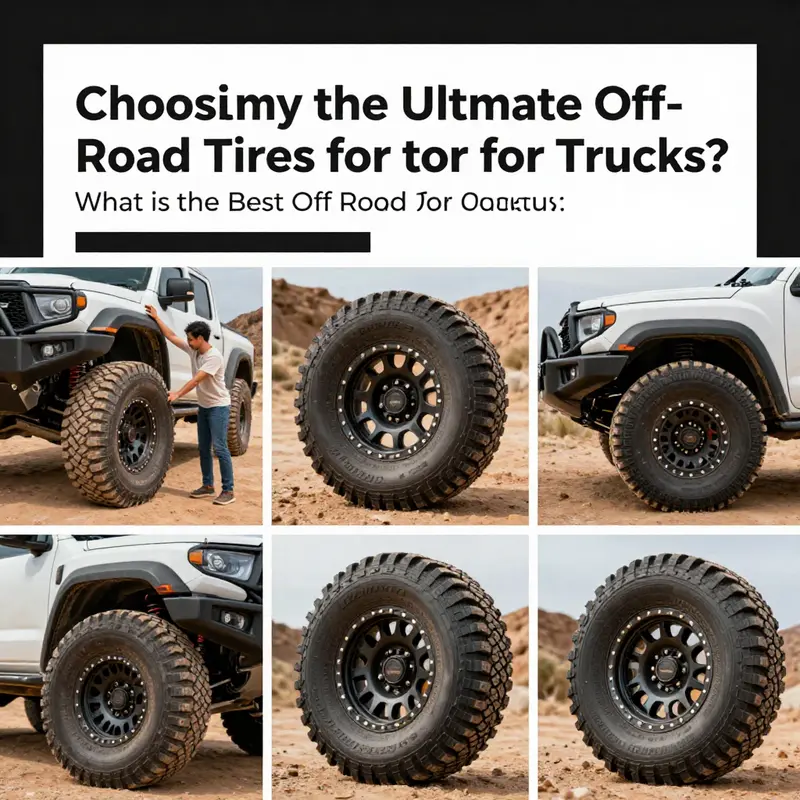 Leading brands of off-road tires ready to take on any terrain.
