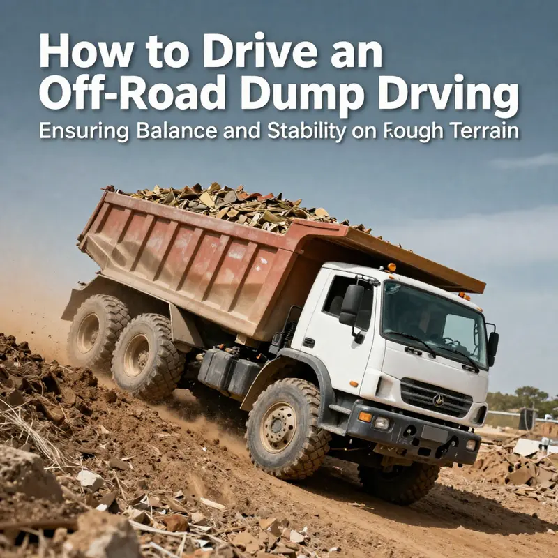 A driver performs crucial pre-drive checks before hitting the off-road terrain.