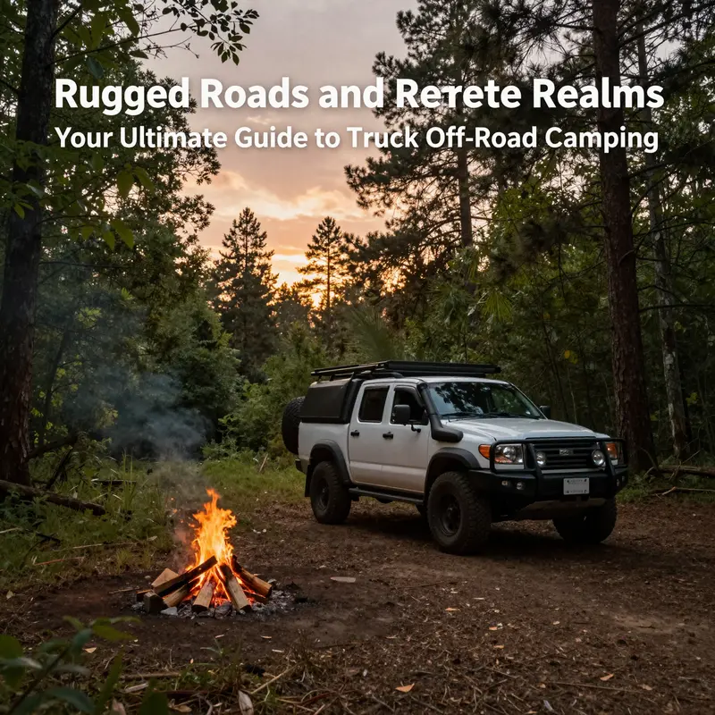 Trucks ready for adventure amidst stunning off-road landscapes.