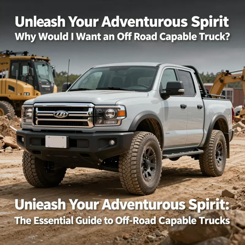 An off-road truck conquering a challenging muddy landscape, demonstrating its unmatched terrain capability.