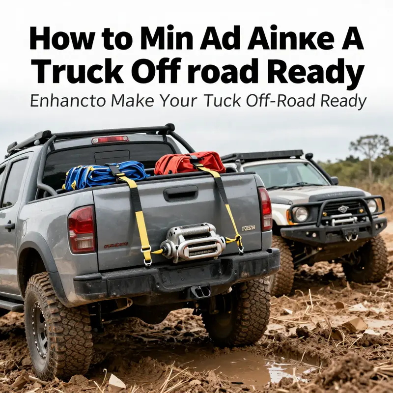Selecting a robust truck base is crucial for off-road capabilities.