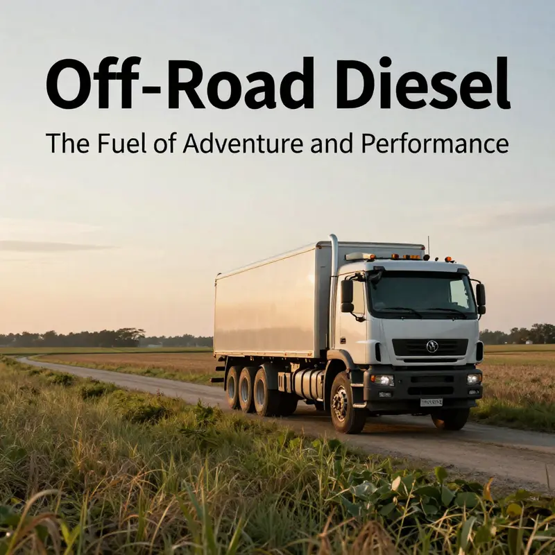 Legal considerations for using off-road diesel in non-highway vehicles.