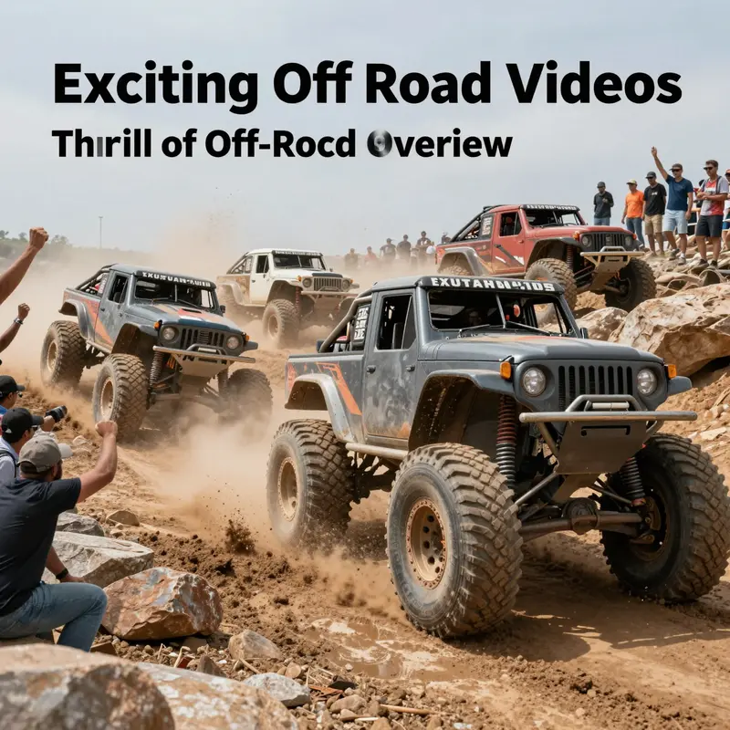 High-octane off-road truck racing, epitomizing the thrill of extreme environments.