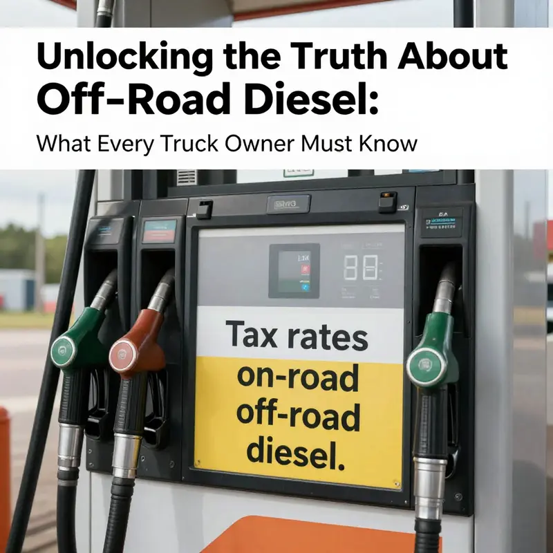 Understanding the legal landscape of using off-road diesel in trucks: compliance is key to enjoying off-road adventures.