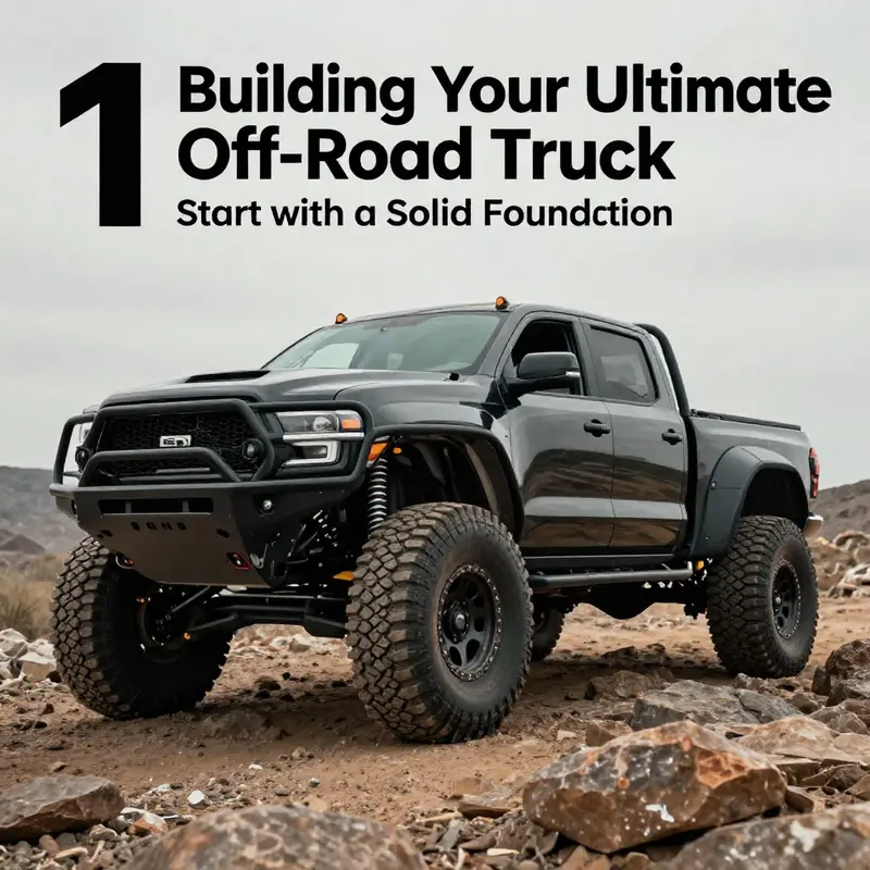 Physical integrity is vital; the right truck foundation is the first step in your off-road journey.