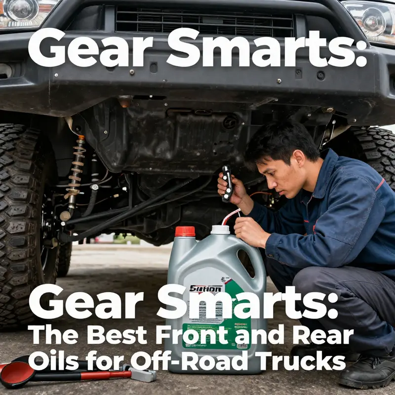 Discover the leading gear oils specifically tailored for off-road trucks.