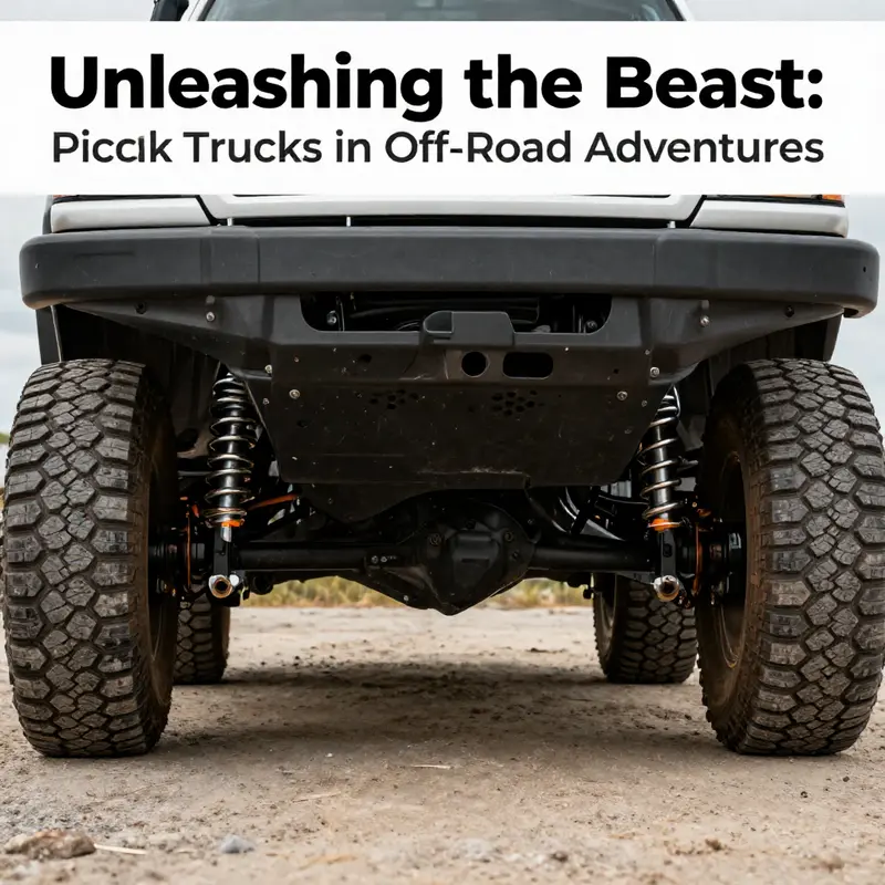 A pickup truck expertly navigating rocky terrains, highlighting its off-road capabilities.