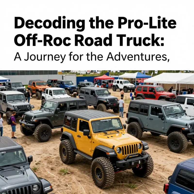 Exploring the diverse range of off-road trucks amidst the absence of the Pro-Lite designation.