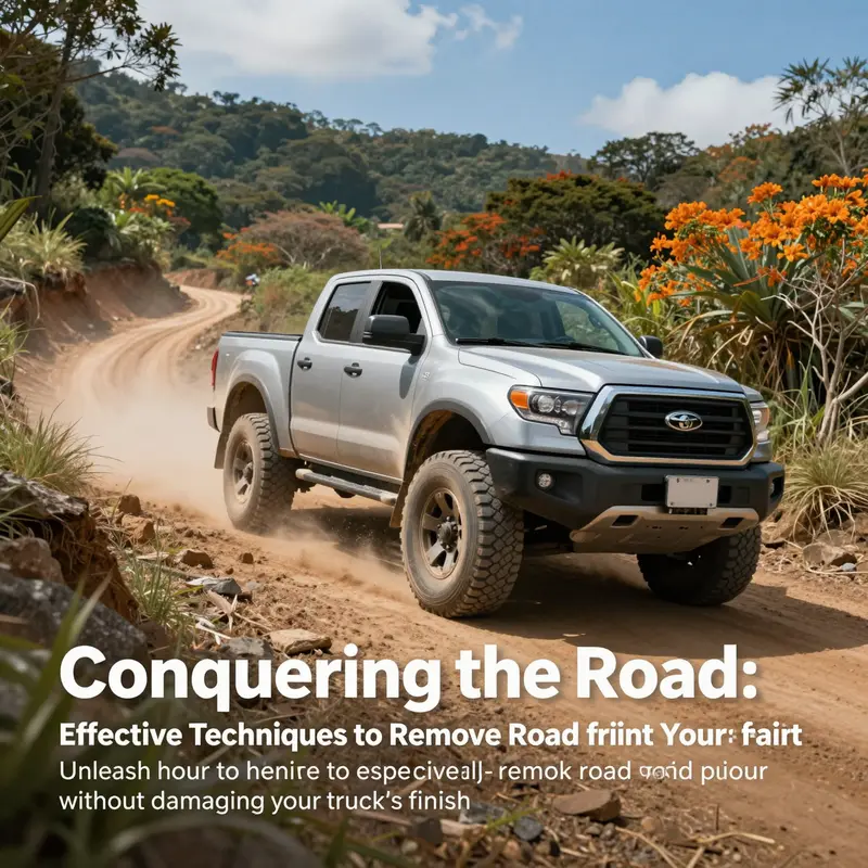A robust truck driving through rough terrain, symbolizing the adventurous lifestyle of off-road enthusiasts.