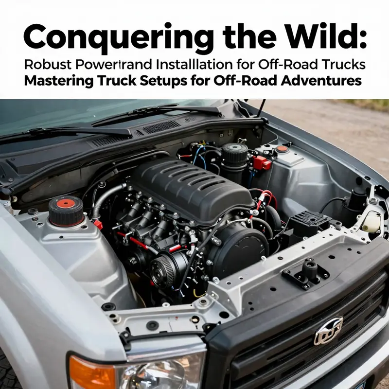 Selecting a robust truck platform is the first step in preparing for off-roading challenges.