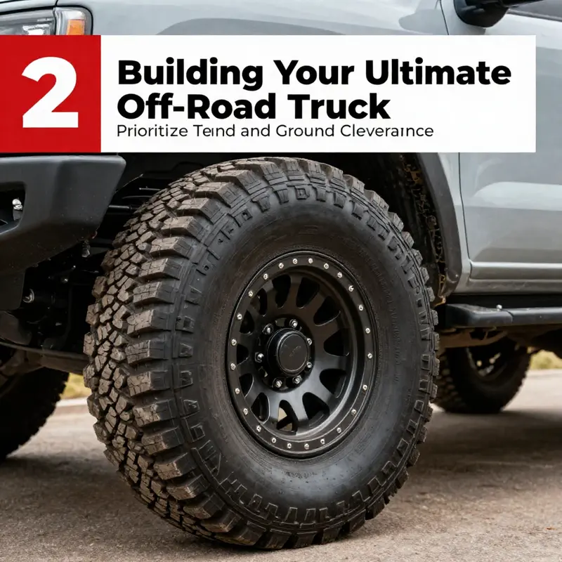 Physical integrity is vital; the right truck foundation is the first step in your off-road journey.