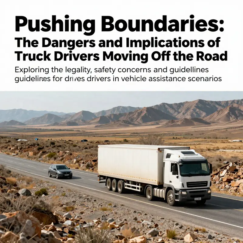 A truck and an obstructing car beside a scenic rural road, reflecting on the off-roading adventure.