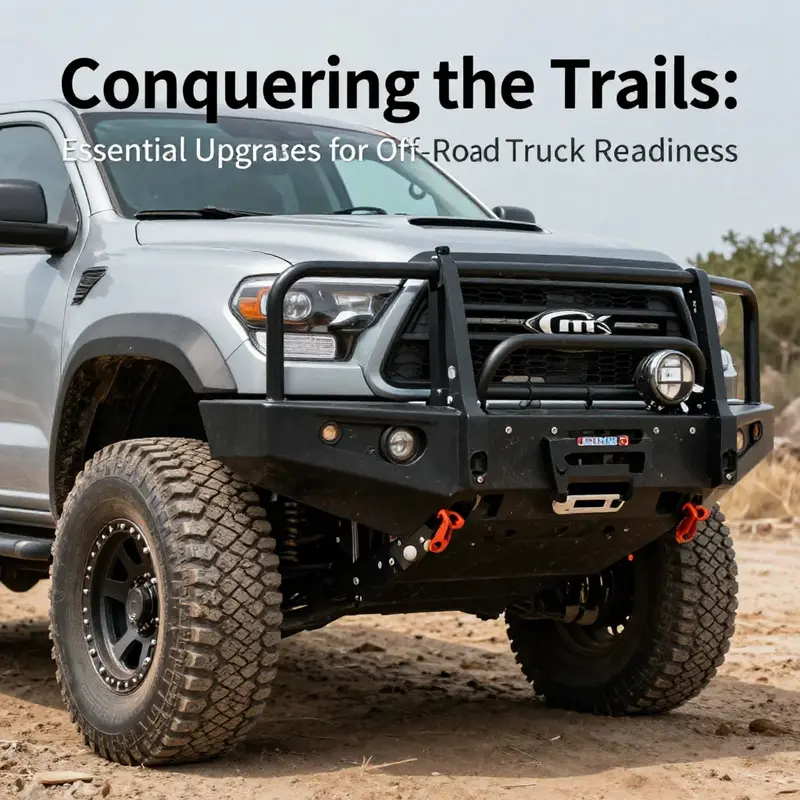 High-performance off-road tires and wheels ready for rugged journeys.