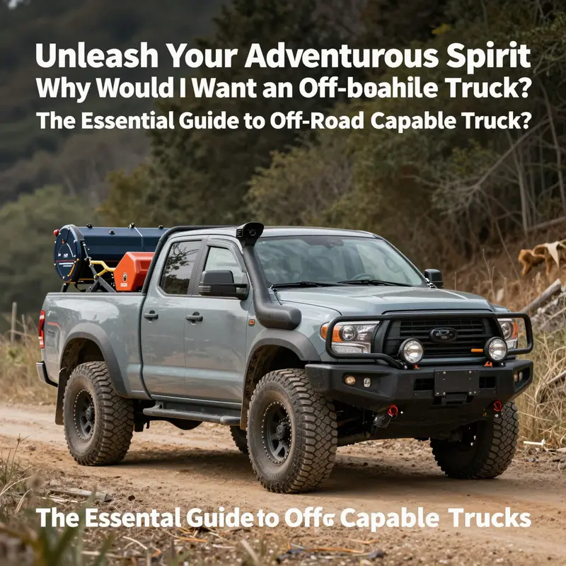 An off-road truck conquering a challenging muddy landscape, demonstrating its unmatched terrain capability.