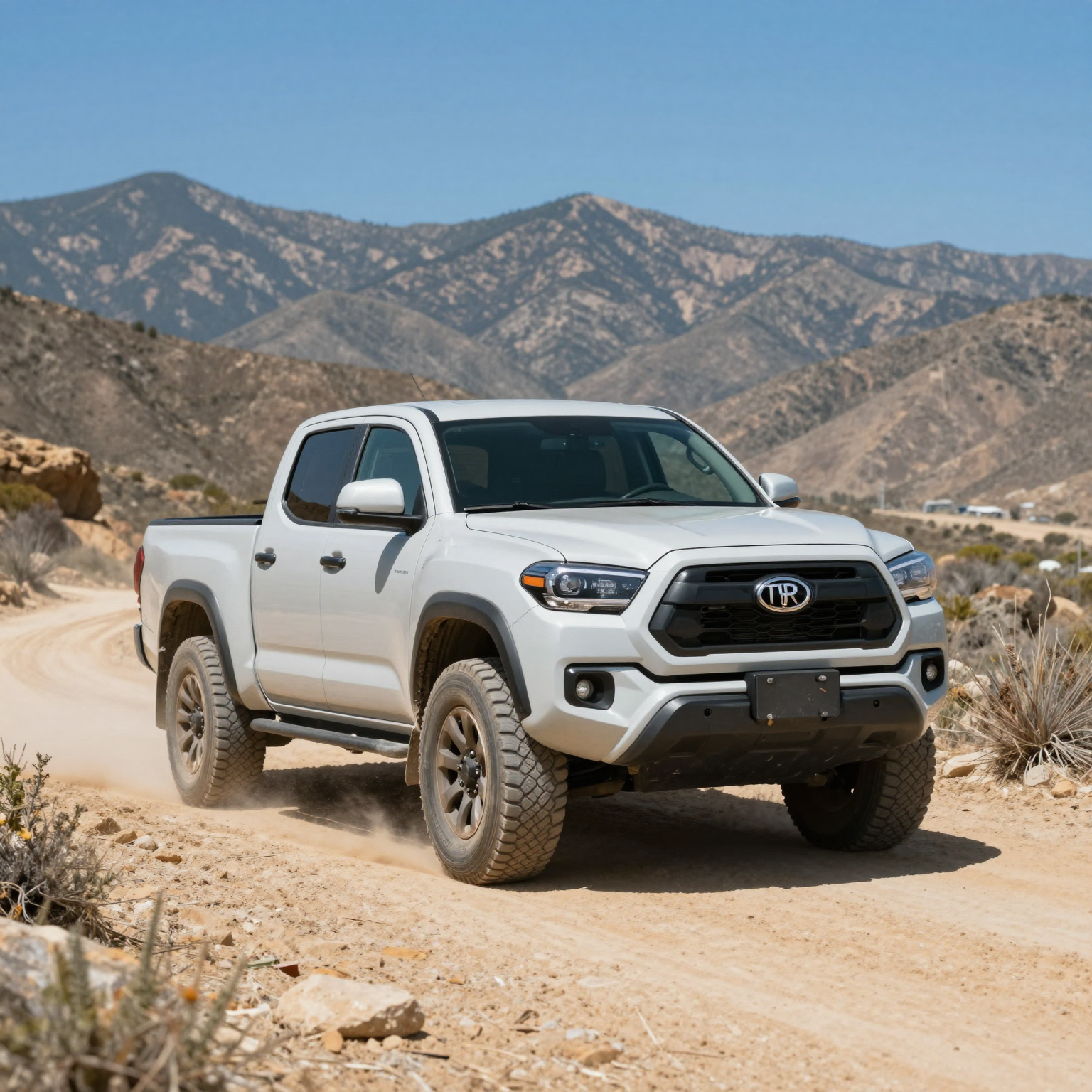 TRD 4x4 Truck in Action