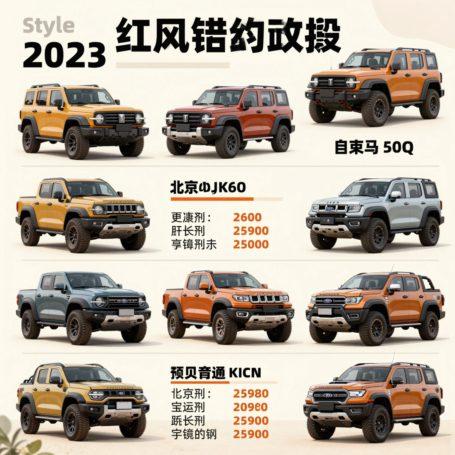 Top Off-Roading Trucks Comparison
