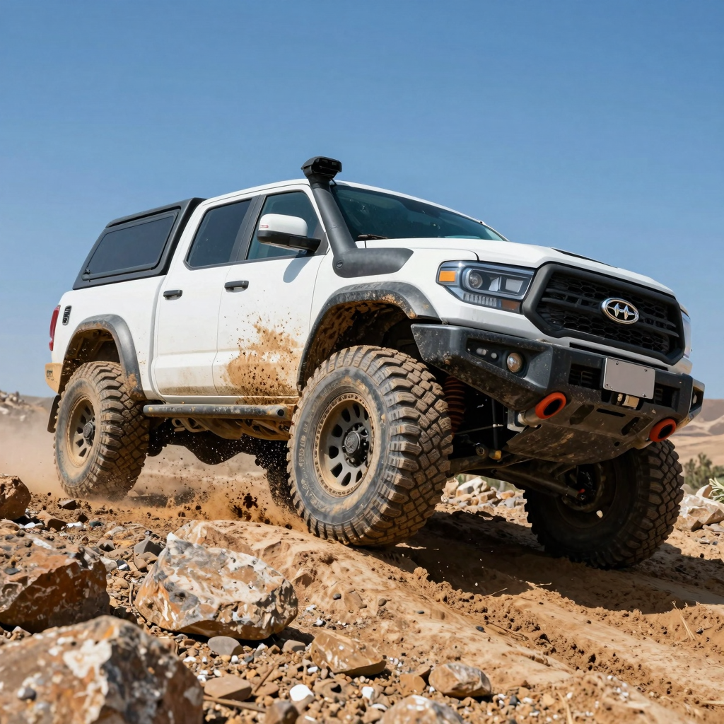 Rugged Off-Roading Truck