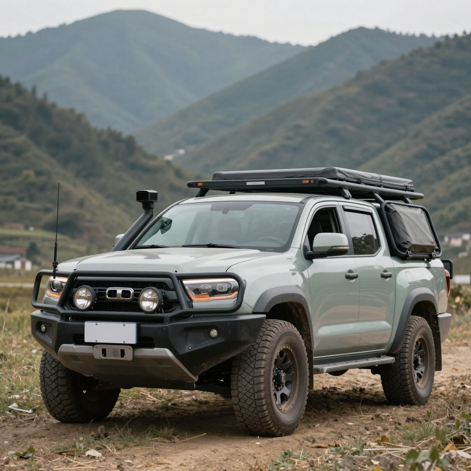 Rugged Truck with Accessories