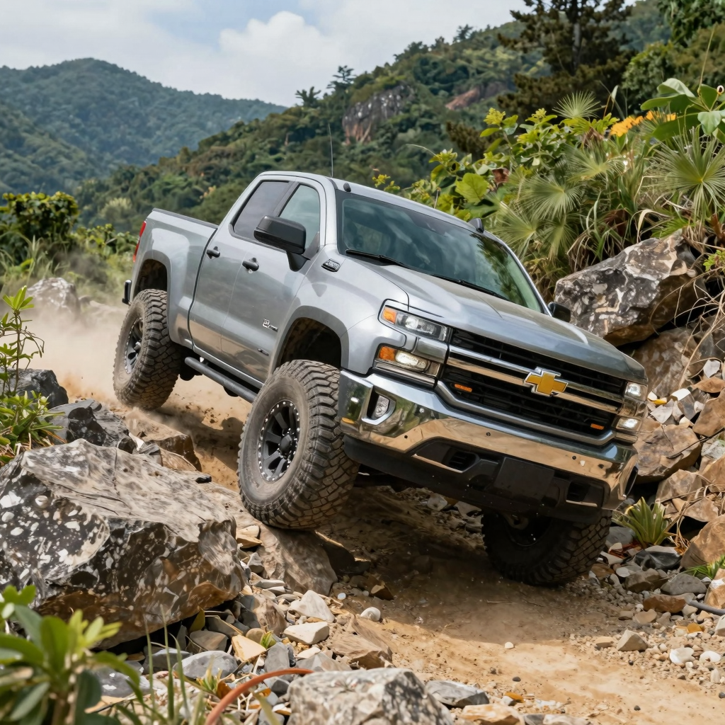 Chevy Truck Off-Road Adventure