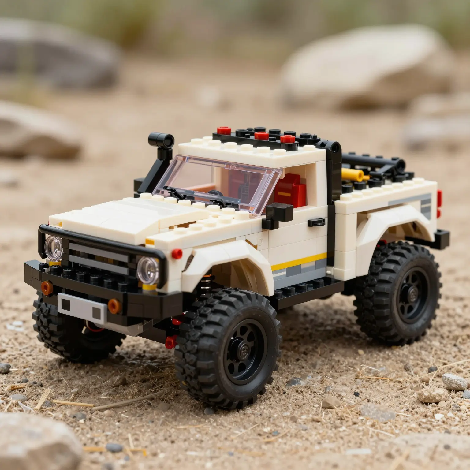 Completed LEGO Off-Road Truck