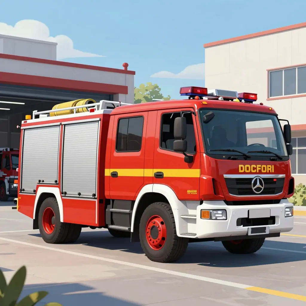 Fire Engine Illustration