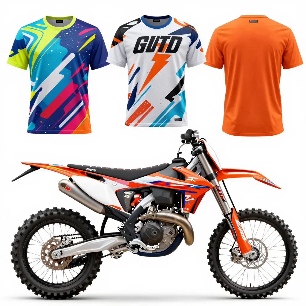 Current Graphic Design Styles in Dirt Biking