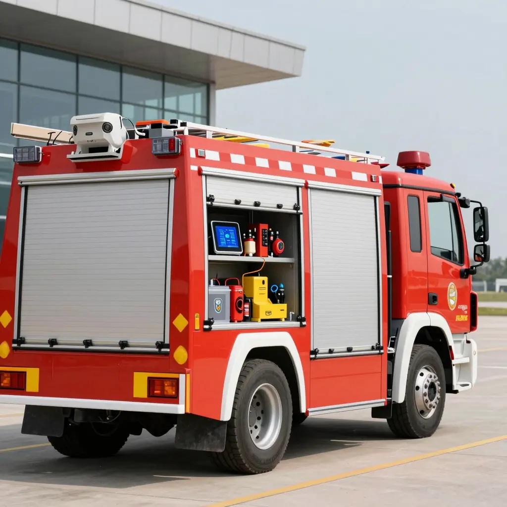 Advanced CIMC Tianda Airport Fire Truck